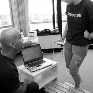 video analysis, EMG, real-time ultrasound
